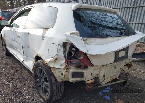 2002 Honda Civic Si z USA, uszkodzony, nr VIN SHHEP33532U307286